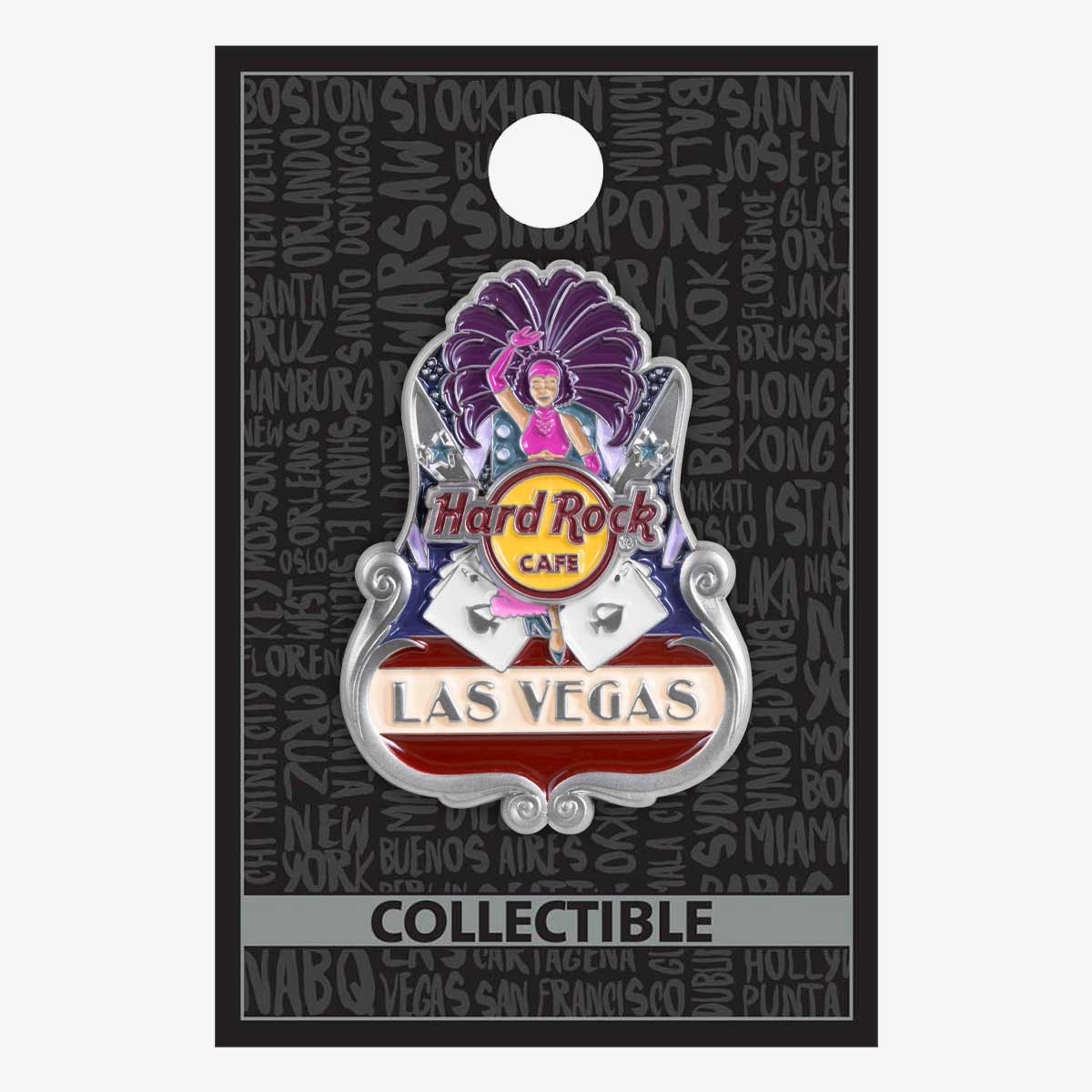 Collectible 3D Core City Guitar Pin image number 2